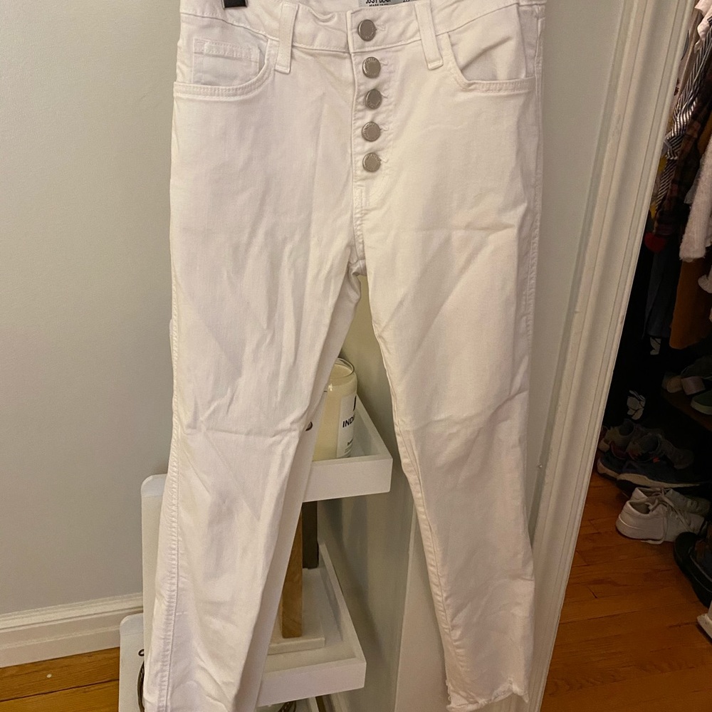White jeans